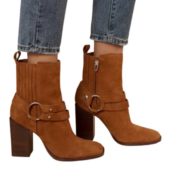 Dolce Vita Isara Suede Boot Brown size 8.5 - Picture 12 of 16